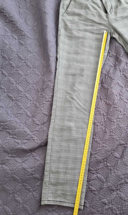 Spodnie męskie krata Blue Monkey W30 L32