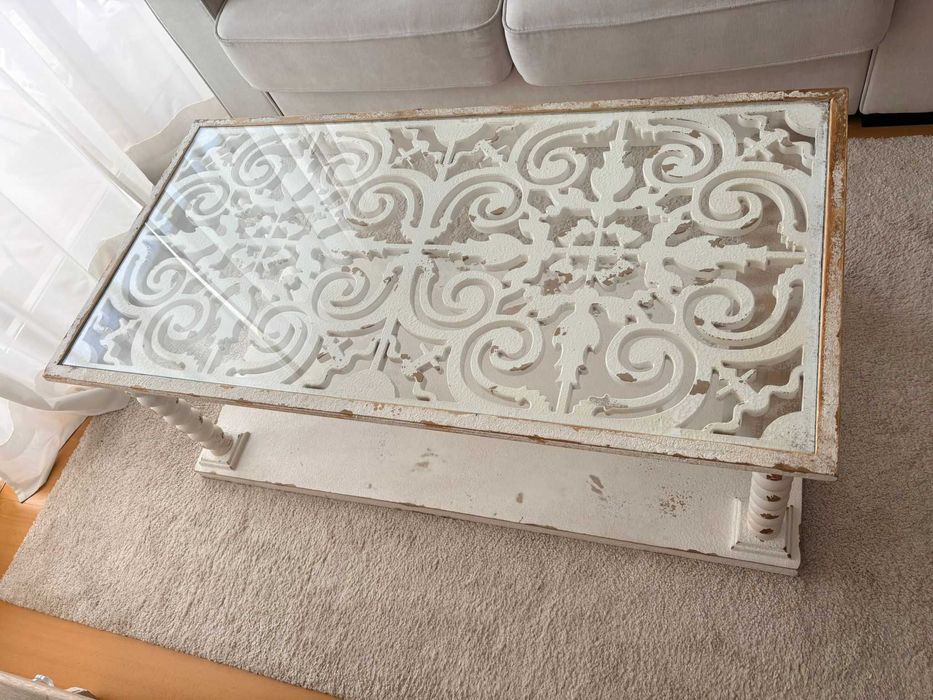 Mesa de Centro - Gato Preto - Estilo Rústico