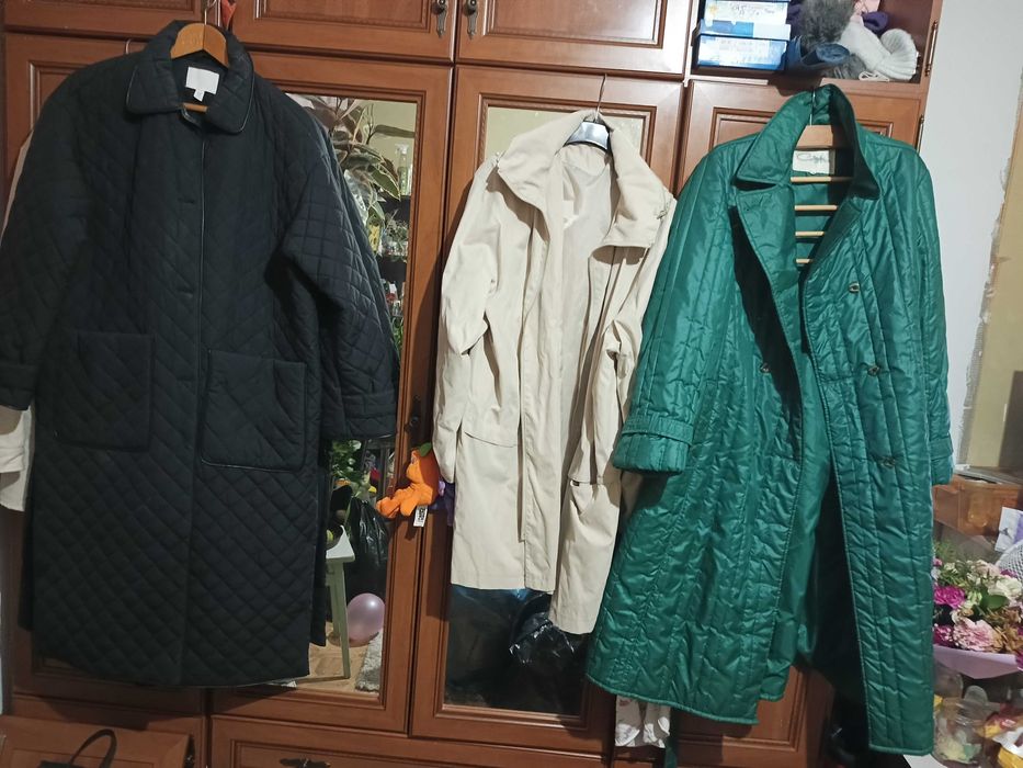 kurtki damskie ubrania duza ilosc  worek 99zl  xl
