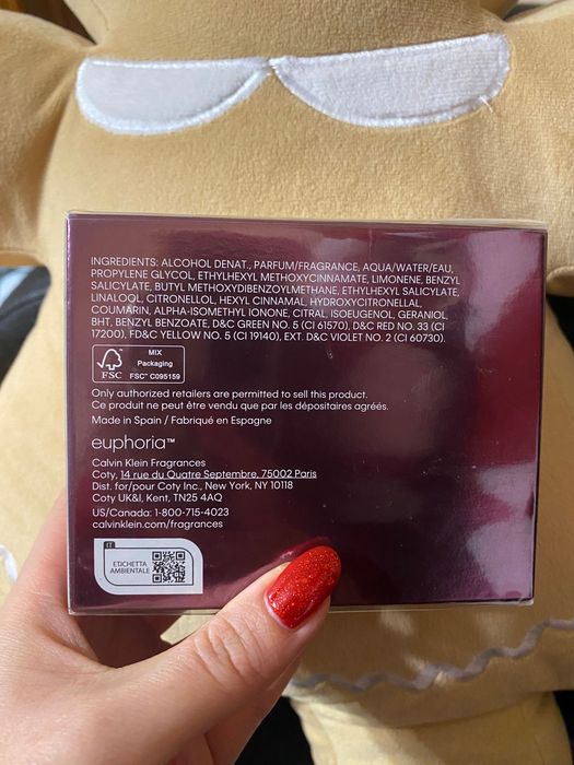 Perfumy Calvin Klein euphoria