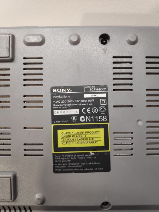 Consola PlayStation 1 + 2 comandos