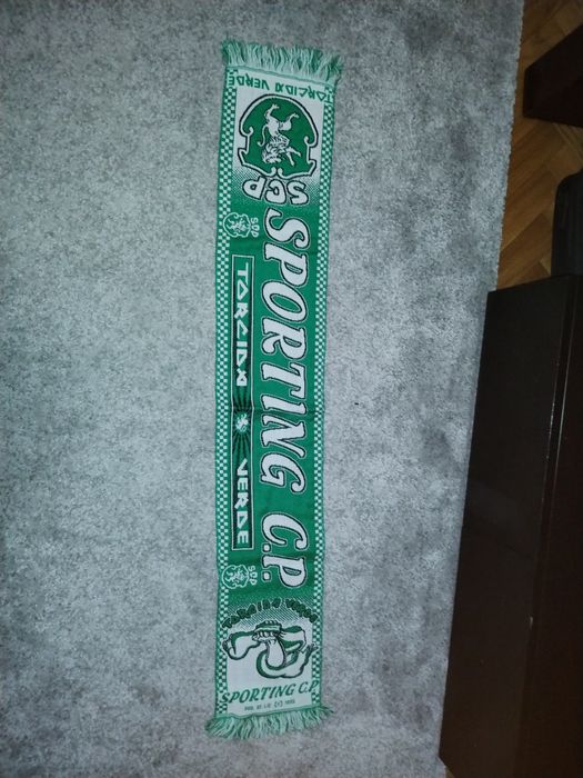 Cachecol ultras torcida verde Sporting