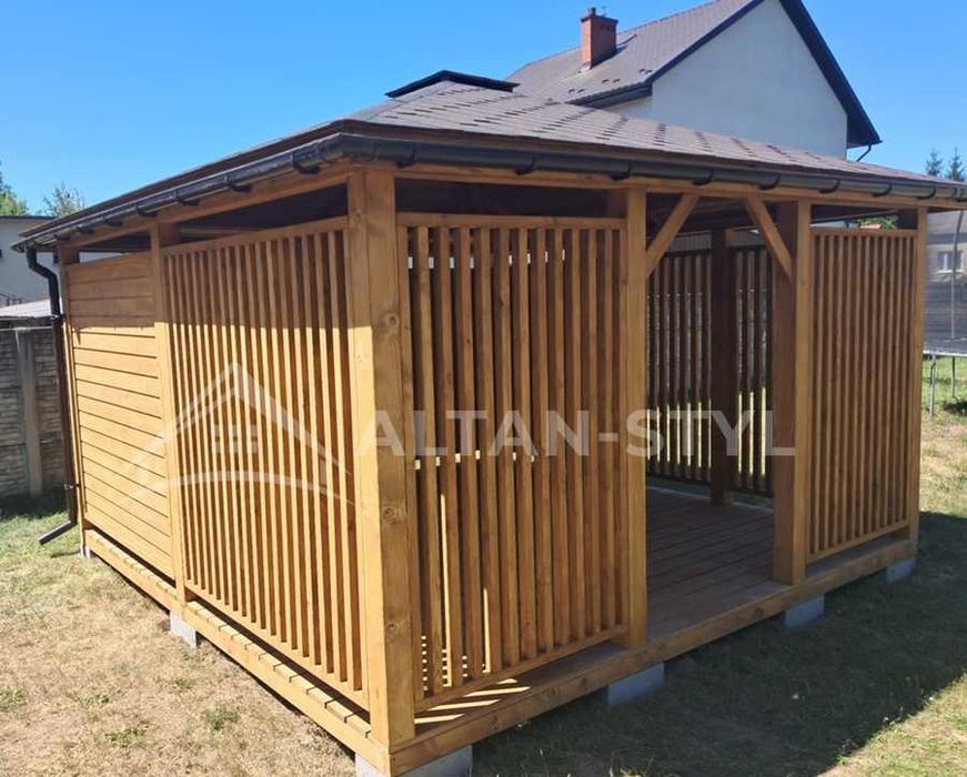 Altany,altanki, wiaty, altana ogrodowa DALIA 4x4m PRODUCENT
