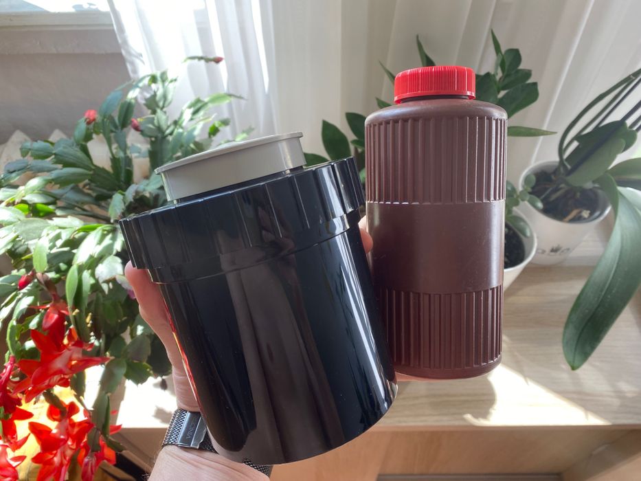 Koreks Paterson Universal na filmy 35mm i 120 i butelka na chemię 600ml