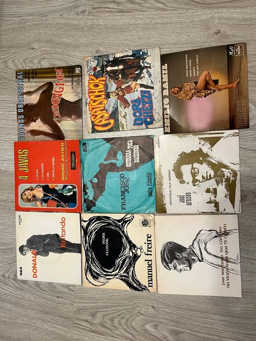 Vinis variados em bom estado