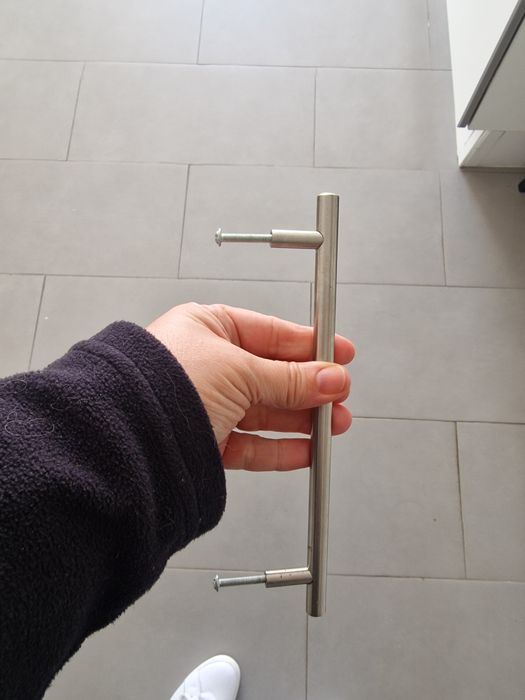 20 puxadores de inox tamanho 16 cm entre furos