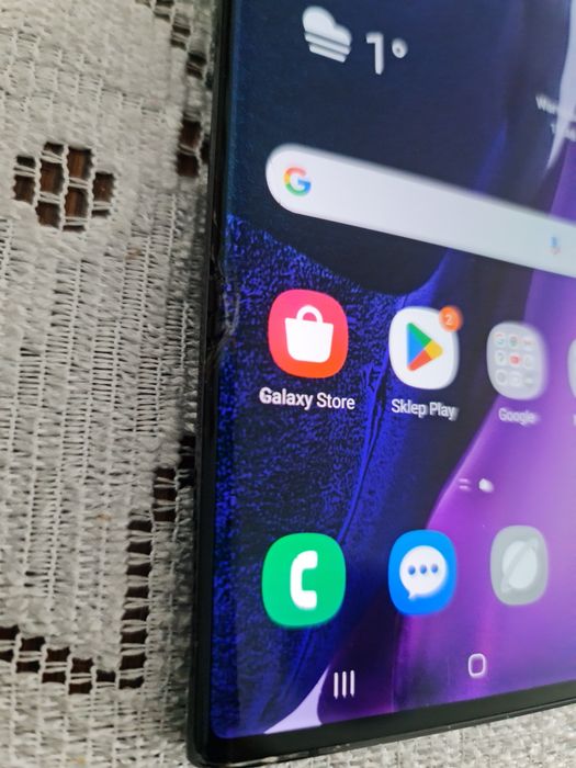 Wyświetlacz note 20 ultra