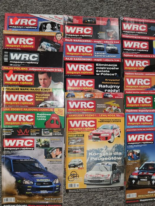 Kolekcja magazyny WRC