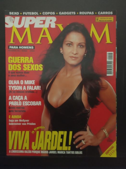 8 revistas: FHM, Super Maxim, GQ