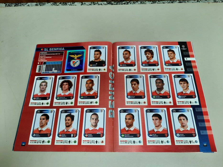 Caderneta de Futebol Champions League 2010/2011 Completa como NOVA