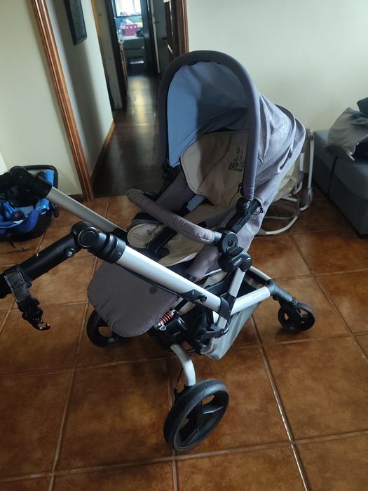 Carrinho de bebe + ovo + base isofix
