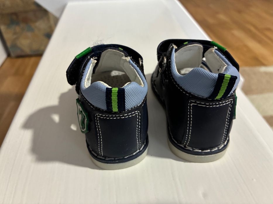 Buciki/sandały "Tom&Miki" niebieskie, r. 17