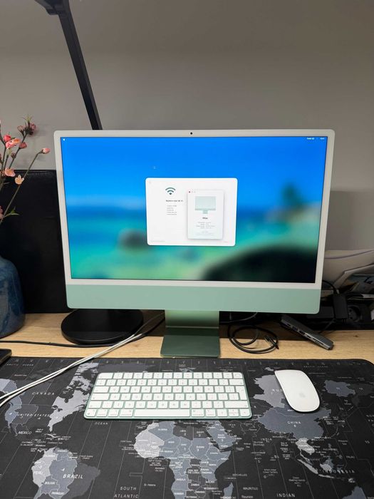 Apple iMac 24 M1 8GB RAM 512 SSD SILVER 4x TB RETINA 4,5K TAHOE