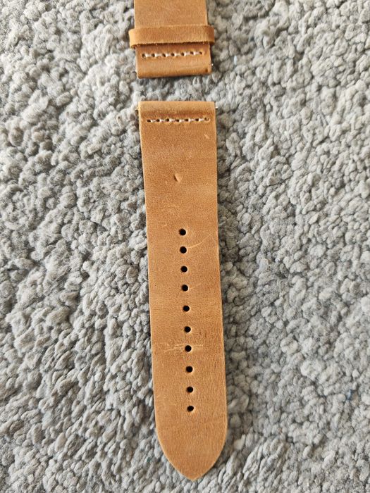 Bracelete couro genuíno Heritage Oiled Sienna