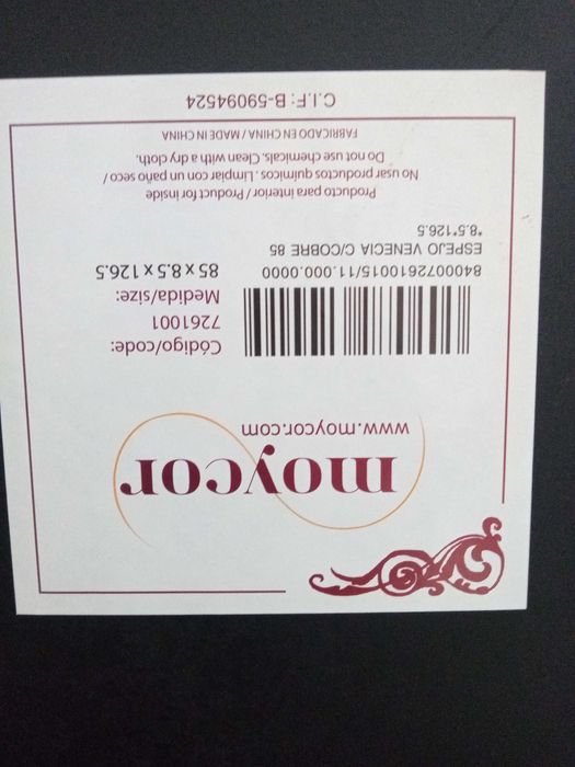 Duże lustro retro  rama mosiądz