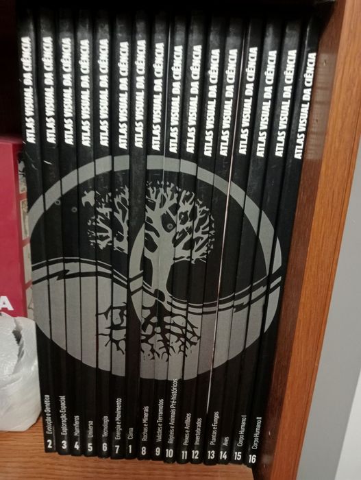 Coleção Atlas visual da ciência