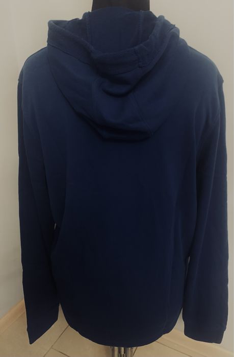 Under Armour bluza uniseks niebieska M/L z kapturem bawełna dresowa