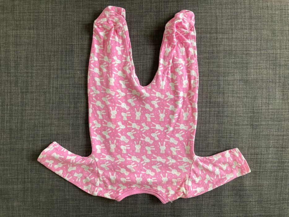 Pajacyk, śliniak oraz skarpetki, 0-3 miesiace