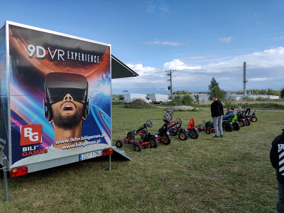 Wynajem: Zamki dmuchane, mobilny symulator Kina 9D VR, Dożynki,pikniki
