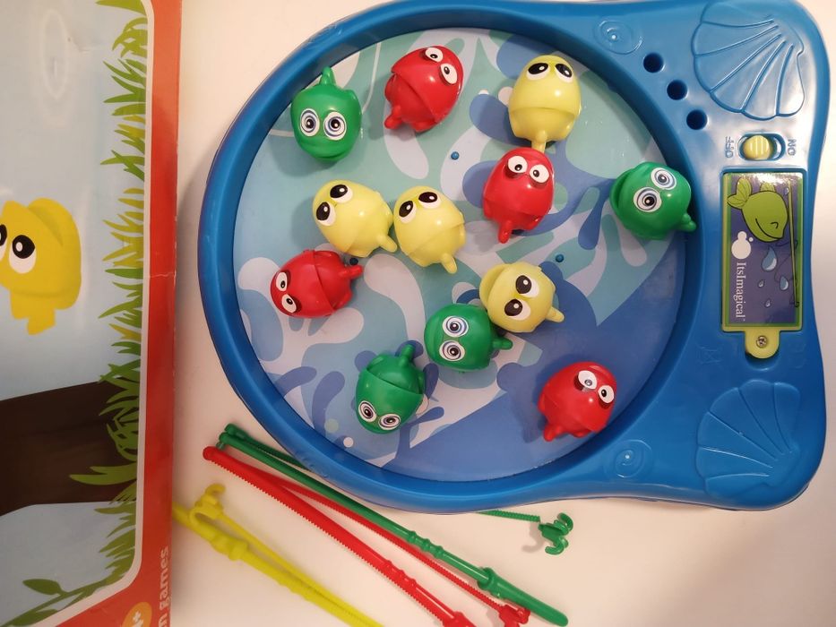 Jogo do Lago de Pesca, muito divertido, Imaginarium, +4 anos