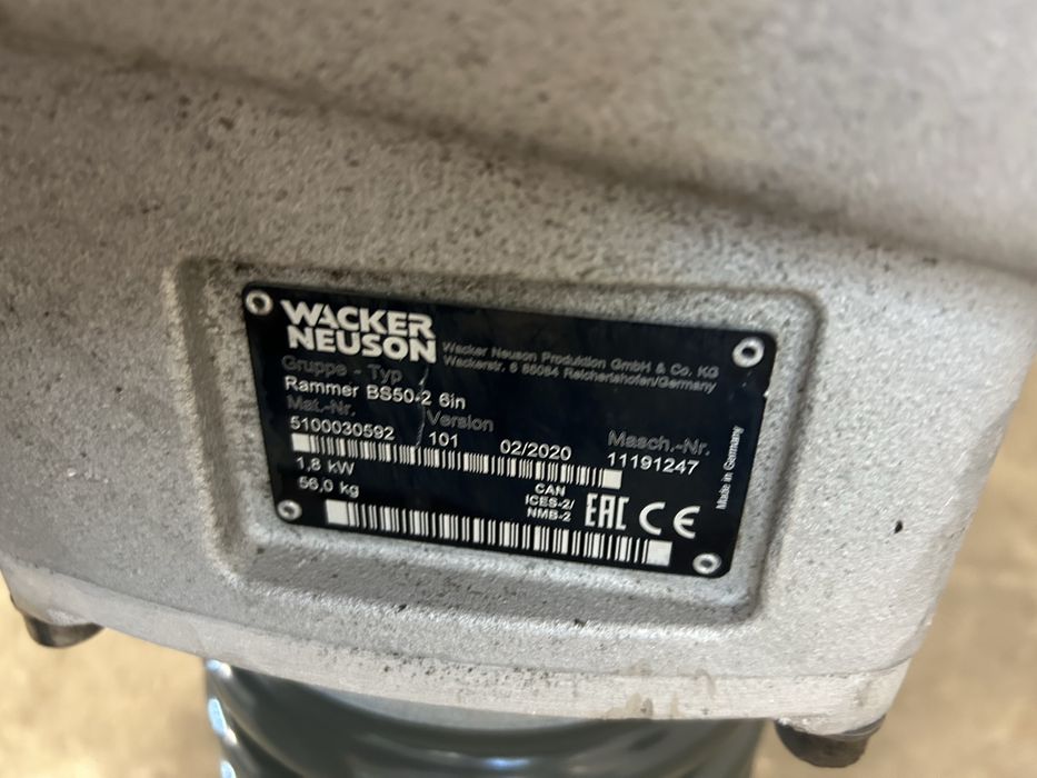 Skoczek ubijak stopa Wacker BS 50-2 (59) rok 2020