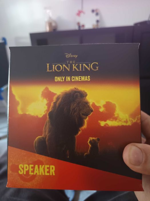 Coluna de som Disney rei leão