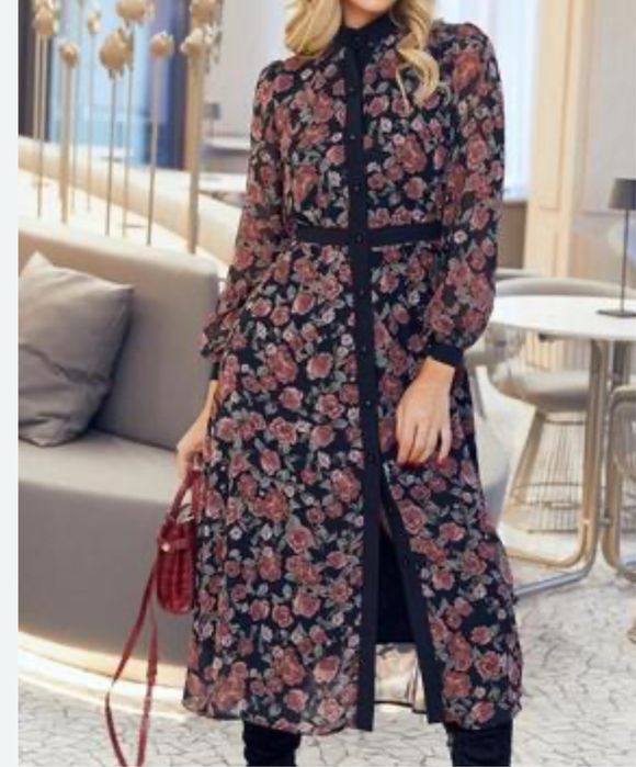 Плаття-сорочка шифон