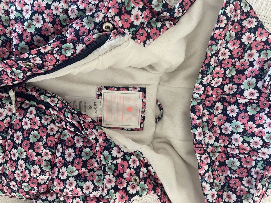 Ciepła kurtka jak nowa Carter’s 3Y