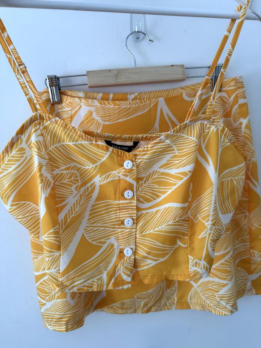 Shein letni komplet Top + spódnica