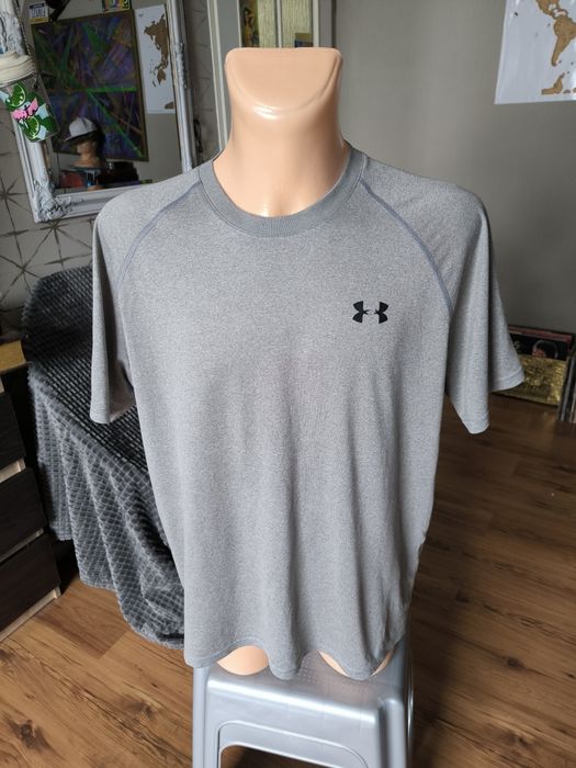 Under Armour t-shirt męski L szary Loose Heat Gear trening