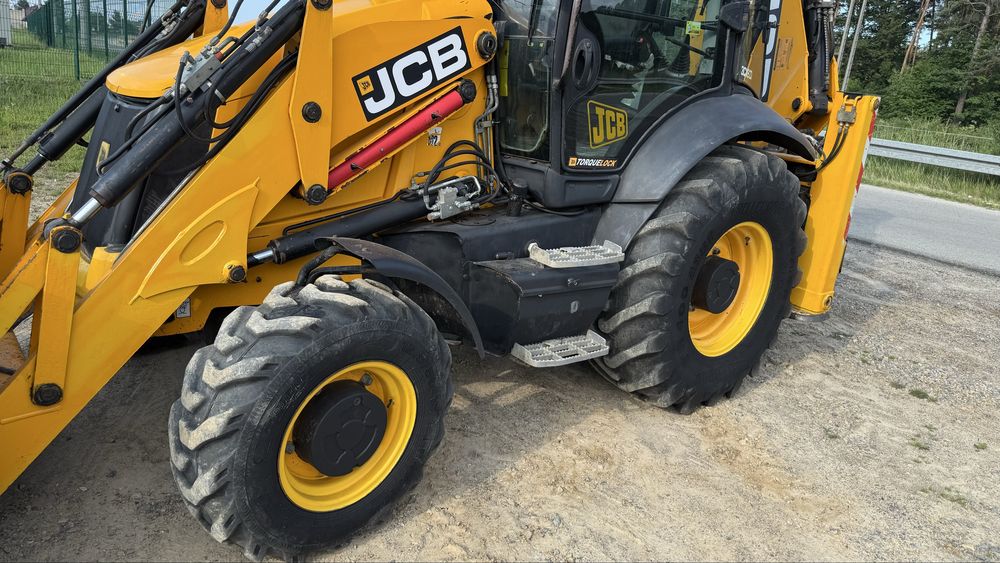 Jcb 3 cx klima koparko ladowarka cat jcb