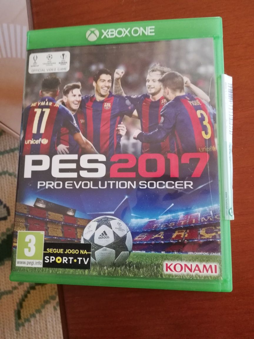 Jogo PES 2017 Pro Evolution Soccer - Xbox One