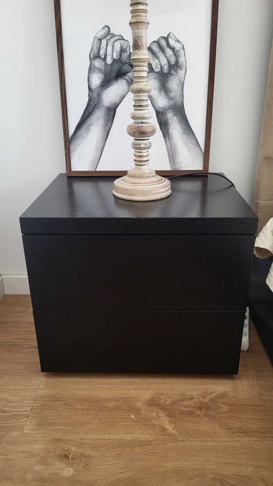 Cama de Casal + Cabeceira + Mesinhas de Cabeceira