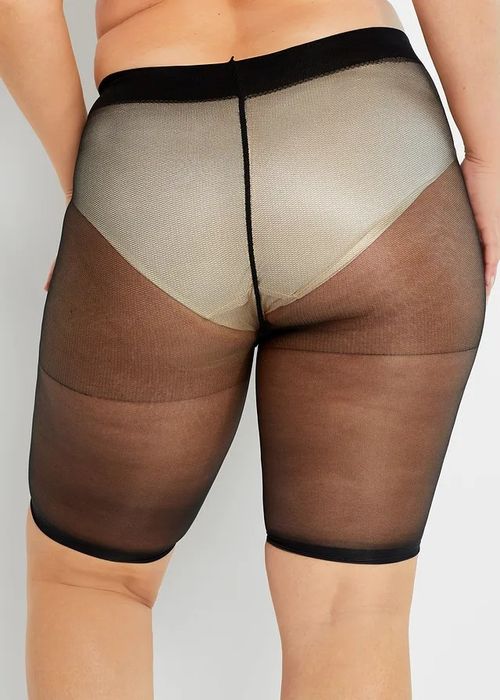 B.P.C reformy zapobiegające ocieraniu się nóg 30DEN czarne ^48/50