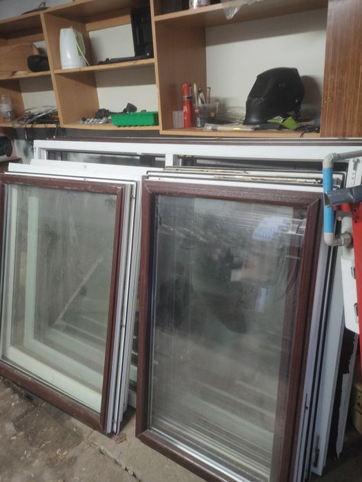 Okna 3 szt w dobrym stanie