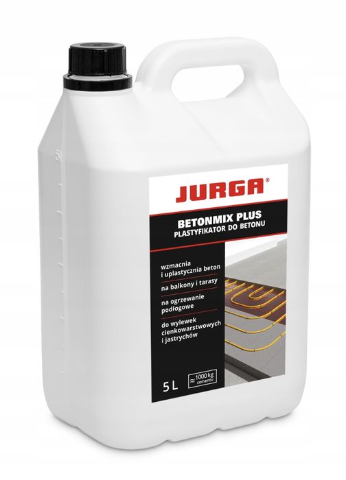 Jurga Betonmix plus 5l plastyfikator do betonu