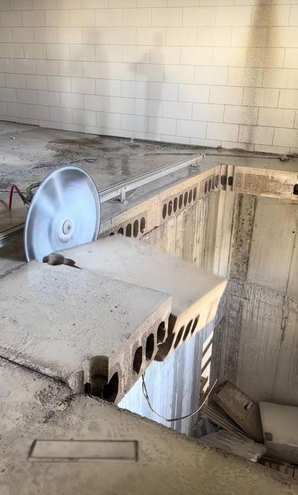 Алмазная резка бетона.