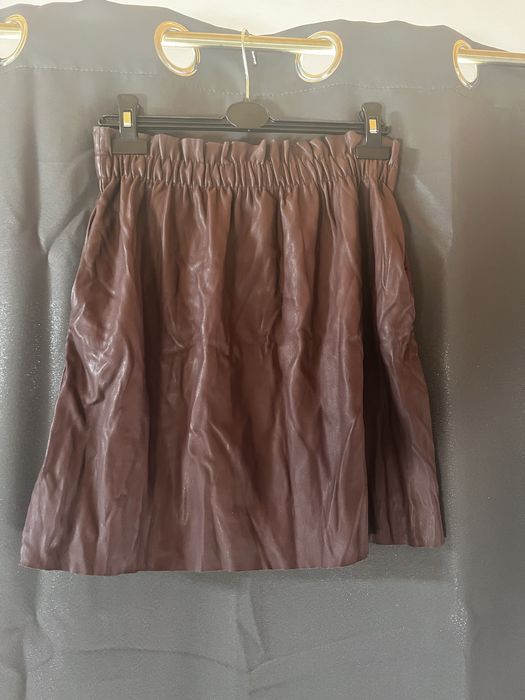 Skórzana spódnica zara