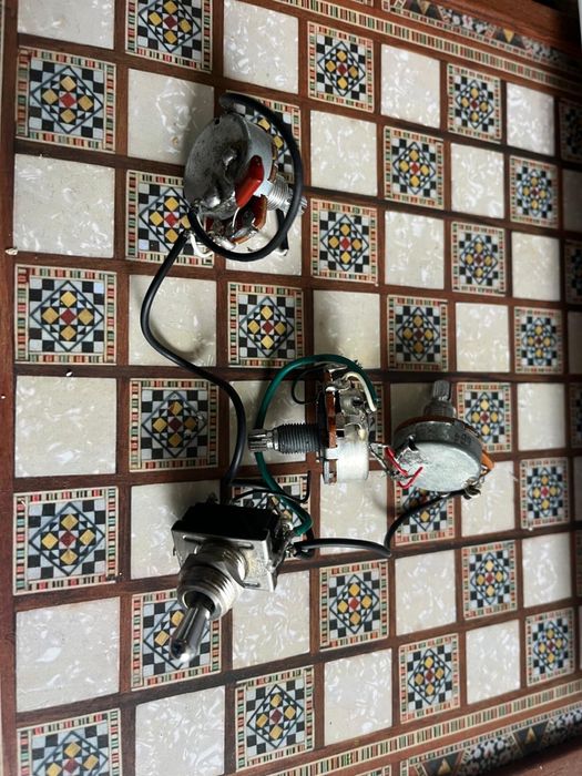 IBANEZ Guitar 3 Way Toogle Switch - Chrome