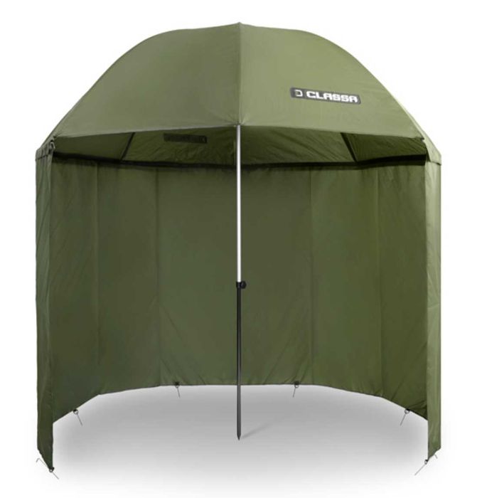 Parasol karpiowy wędkarski z boczną ścianką Delphin CLASSA  250cm 3/4