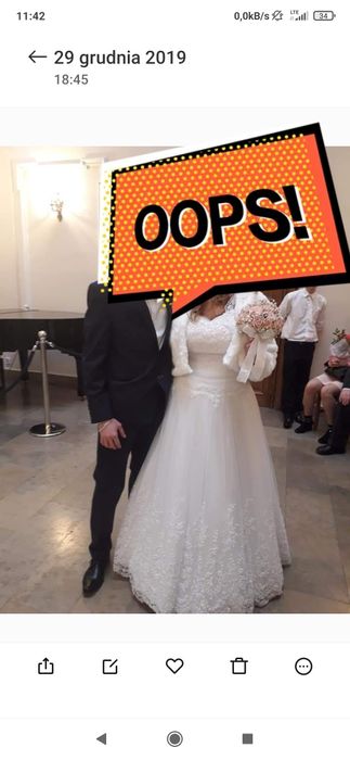 Suknia ślubna na duży biust