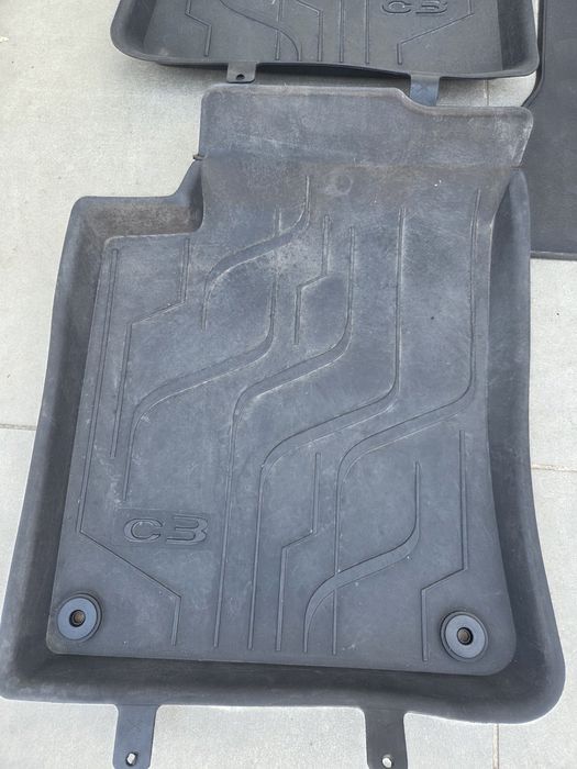 Tapetes de borracha para citroen c3