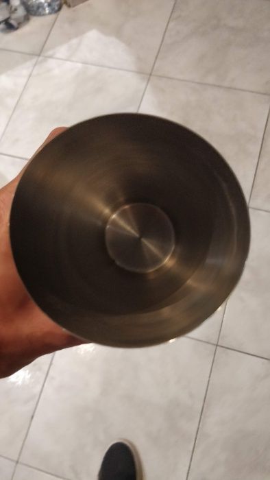 Shaker Alumínio + copo vidro NOVO