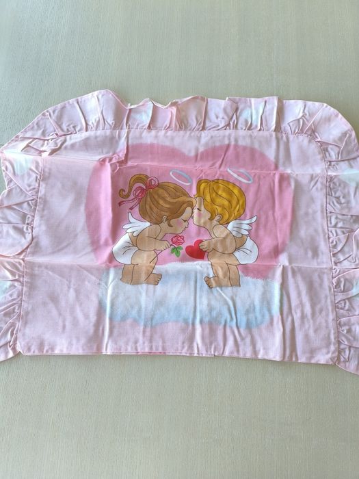 Комплект дитячої постільної білизни з бортиками в дитяче ліжечко