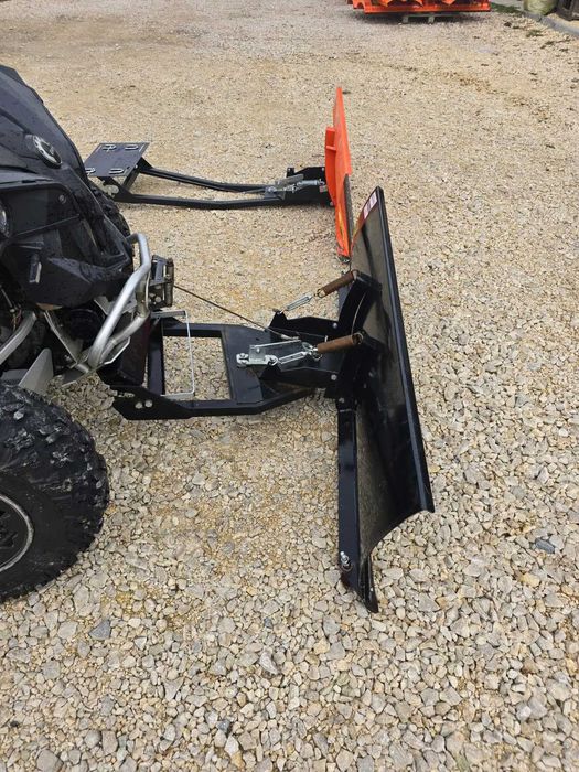 PŁUG do śniegu do quada mocowania do spodu lub od czoła