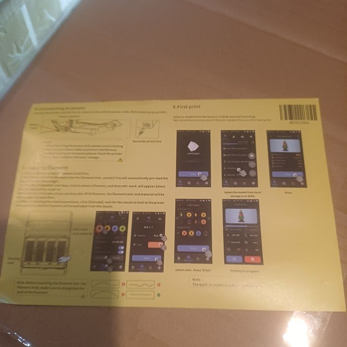 Anycubic ACE Pro – система автоматичного подання кольорового філаменту