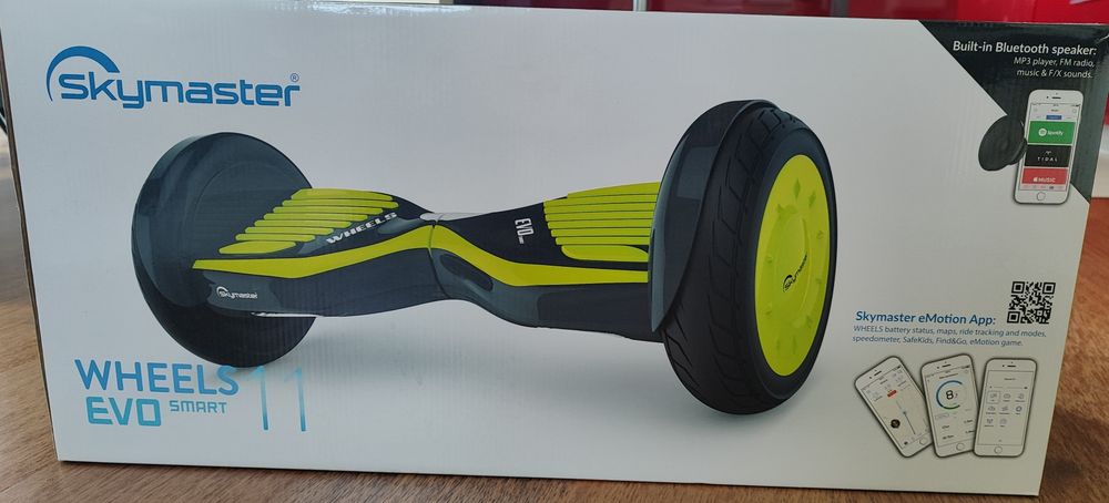 Deskorolka hoverboard Skymaster koła 11.