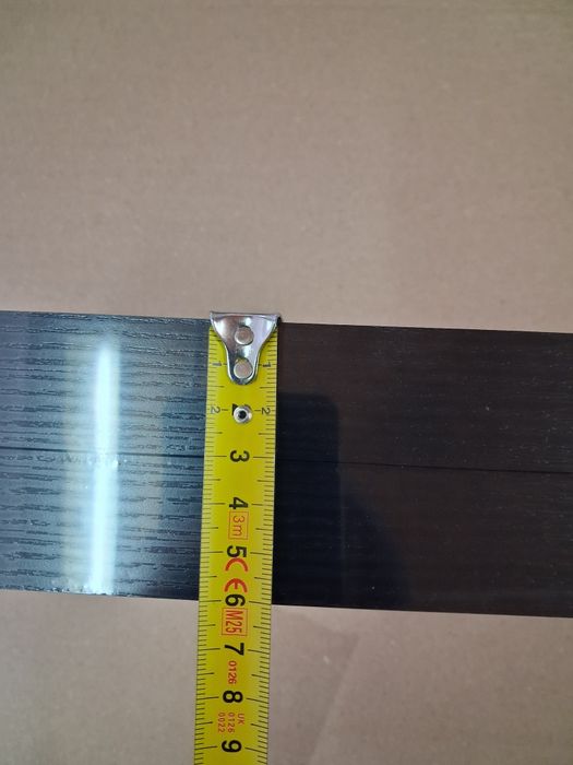 2x drewnianych półek ściennych 40x16,5cm