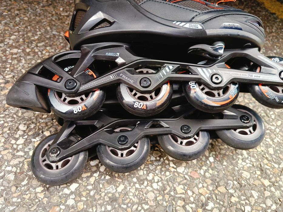 Rolki Oxelo ABEC3  / rozmiar 35-38 / kółka 70mm