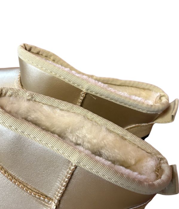 Botki Buty zimowe Śniegowce UGG Jasne